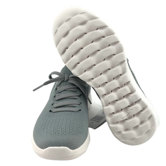 Skechers | Women's Stretch Knit Shoes | Light Grey | Various Sizes - Picture 5 of 5